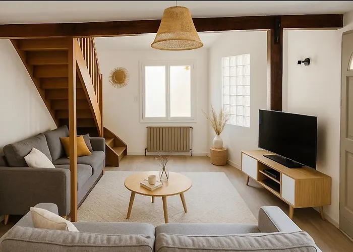 Loft 5 - 3 Salles De Bain - Place De Parking Prive - Proximite Gare ,circuit, Centre -evenements Du Circuit * 勒芒